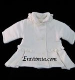 Coatg300A.  Girl's Baptism Coat